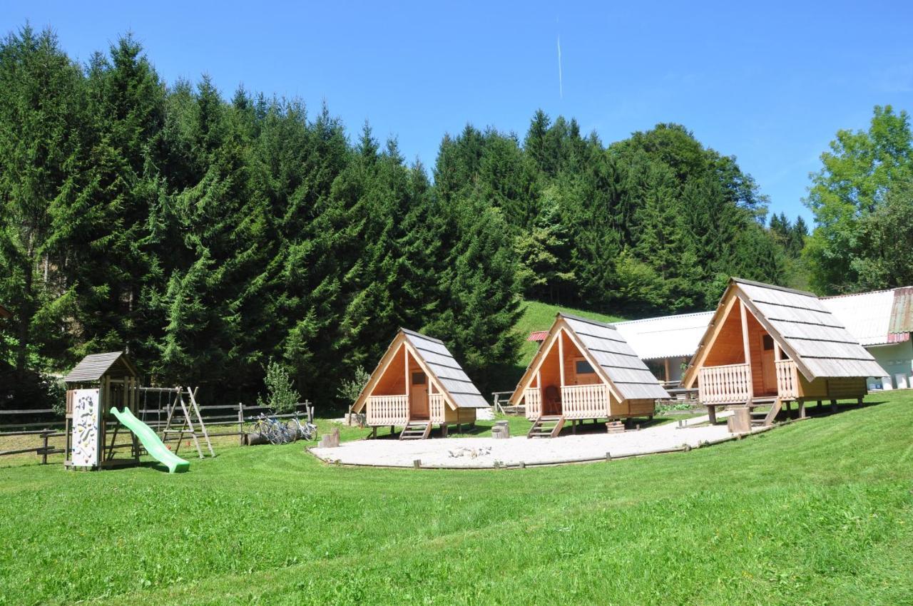 Wooden Cabin Kamna Gorica Exteriör bild
